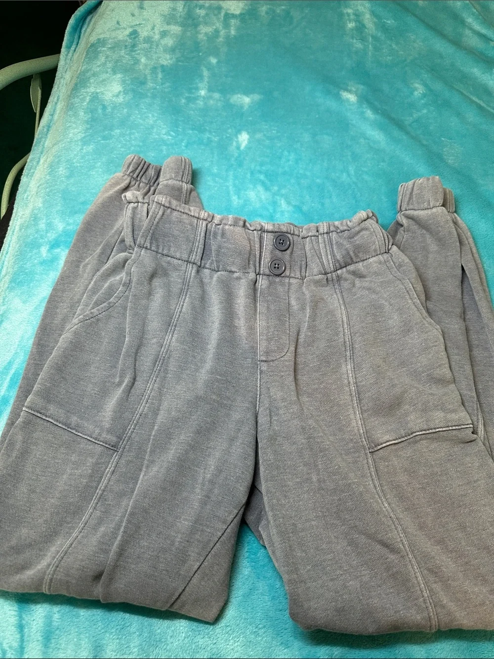 Arizona Jean Company Gray Elastic Waist Girls' Jogger Pants